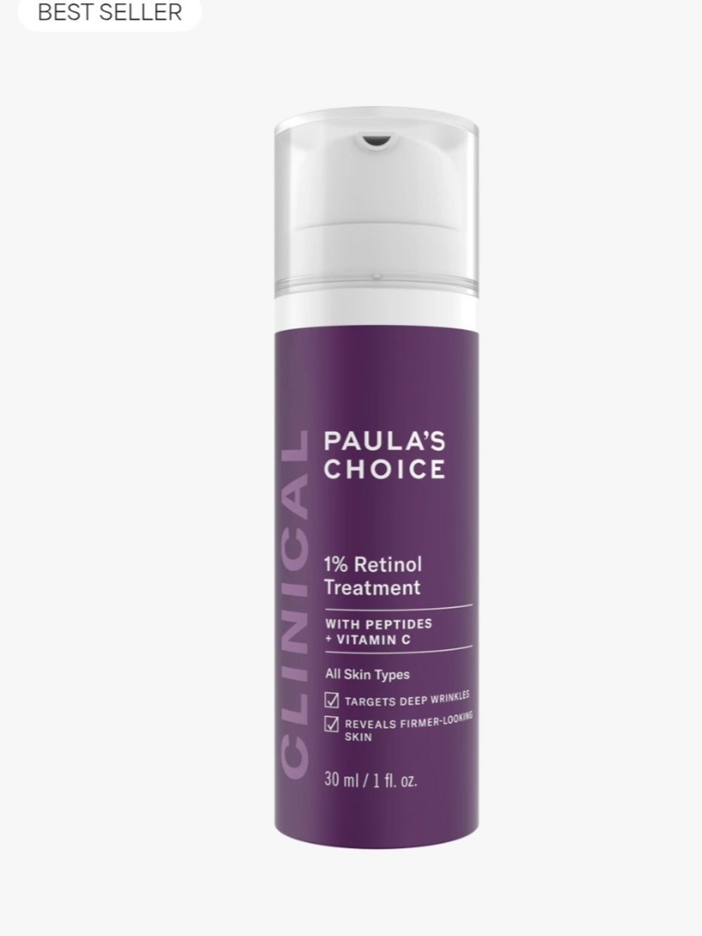 Paula's Choice 💜 1% Retinol Treatment 💜 30 ML/1 OZ 🧴BRAND NEW